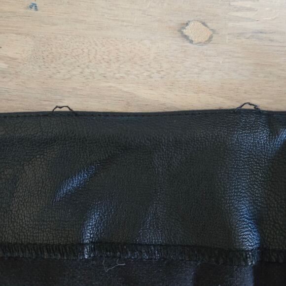 PAIGE Women's Kianna Vegan Leather Legging Black Size XL - Picture 12 of 12